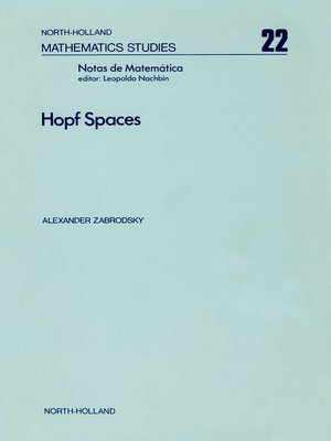 cover image of Hopf Spaces